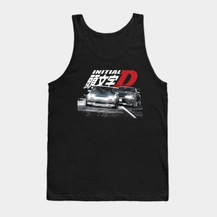 initial d street racing Ryosuke Takahashi FC vs Rin Hojo r32 Tank Top